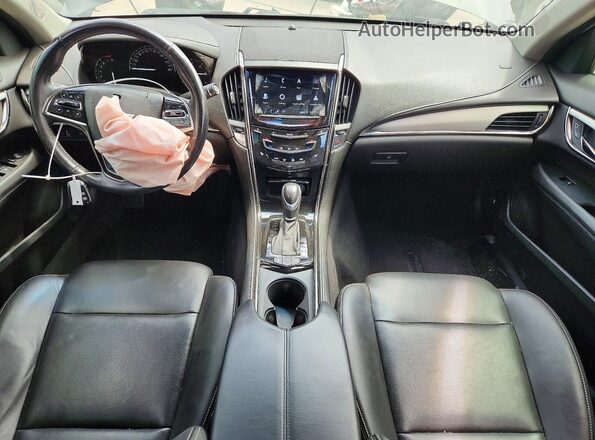 1G6AF5SX6J0181751 2018 CADILLAC ATS Gray Вид панелі приладів