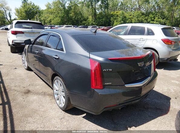 1G6AF5SX9J0109006 2018 CADILLAC ATS Gray Trasero izquierdo