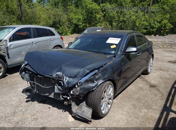1G6AF5SX9J0109006 2018 CADILLAC ATS Gray Vista tres cuartos delantera izquierda