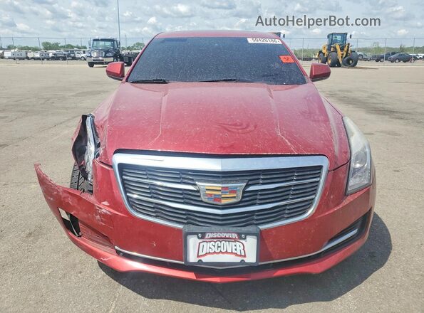 1G6AG5RX2H0151384 2017 CADILLAC ATS Red წინა ხედი