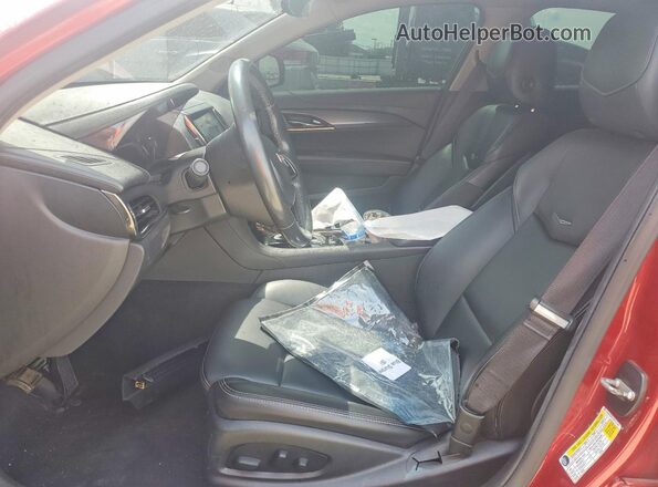 1G6AG5RX2H0151384 2017 CADILLAC ATS Red წინა სალონის ხედი
