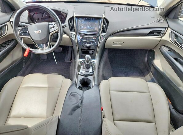 1G6AG5RX7G0146339 2016 CADILLAC ATS Blue წინა პანელის ხედი