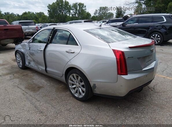 1G6AG5SS2J0183983 2018 CADILLAC ATS Silver უკანა მარცხენა