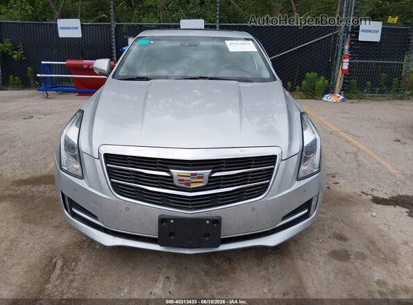 1G6AG5SS2J0183983 2018 CADILLAC ATS Silver უკანა სალონის ხედი