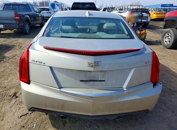 1G6AH5RSXG0109593 2016 CADILLAC ATS Золотой Вид сзади