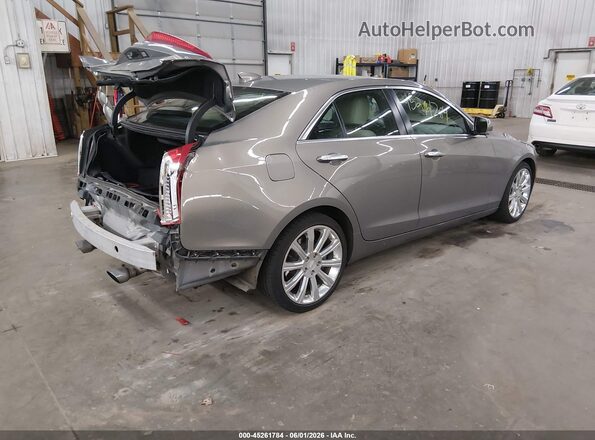 1G6AH5RX6H0118062 2017 CADILLAC ATS Brown Trasero derecho
