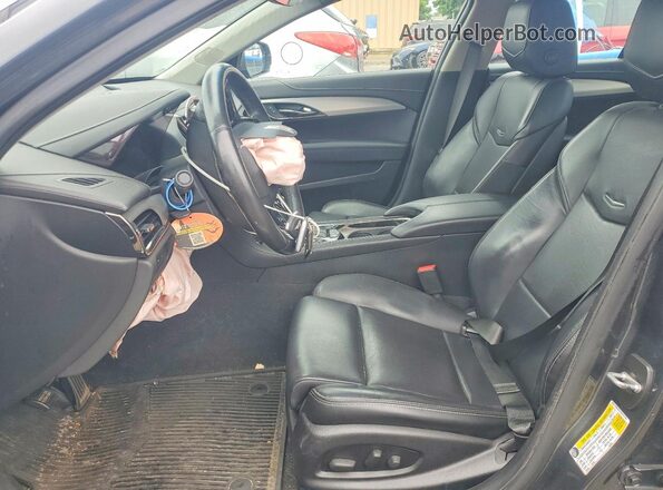 1G6AJ5SS7G0147457 2016 CADILLAC ATS Gray წინა სალონის ხედი