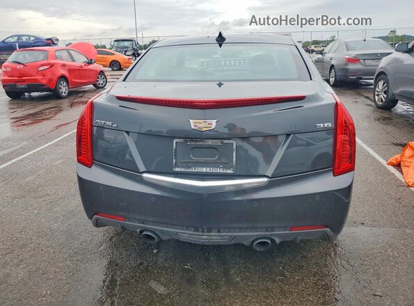 1G6AJ5SS7G0147457 2016 CADILLAC ATS Gray უკანა ხედი