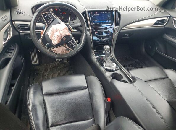 1G6AJ5SS7G0147457 2016 CADILLAC ATS Gray წინა პანელის ხედი