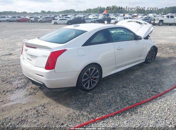 1G6AL1RY2K0104070 2019 CADILLAC ATS-V White უკანა მარჯვენა