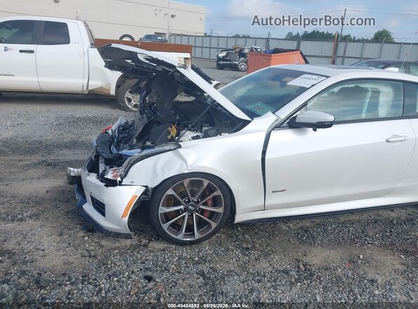 1G6AL1RY2K0104070 2019 CADILLAC ATS-V White წინა ხედი
