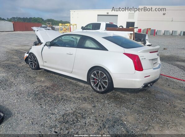 1G6AL1RY2K0104070 2019 CADILLAC ATS-V White უკანა მარცხენა