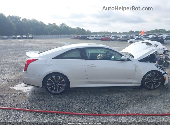 1G6AL1RY2K0104070 2019 CADILLAC ATS-V White უკანა სალონის ხედი