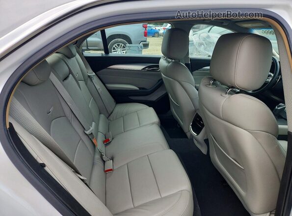 1G6AP5SX0J0170533 2018 CADILLAC CTS White Vista de los asientos traseros