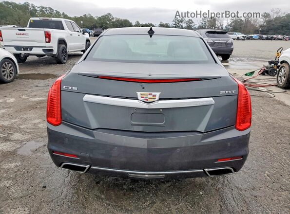 1G6AP5SXXG0115046 2016 CADILLAC CTS Серый Вид сзади