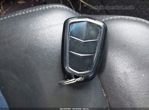 1G6AP5SXXH0149991 2017 CADILLAC CTS Черный Вид панели приборов