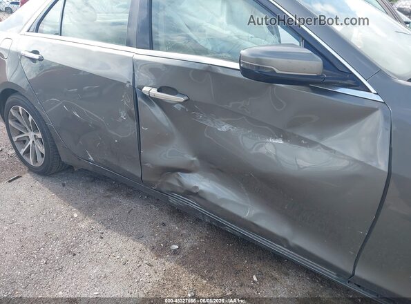 1G6AR5SS1G0177305 2016 CADILLAC CTS Серый Вид спереди