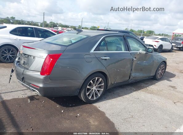 1G6AR5SS1G0177305 2016 CADILLAC CTS Серый Задняя правая четверть