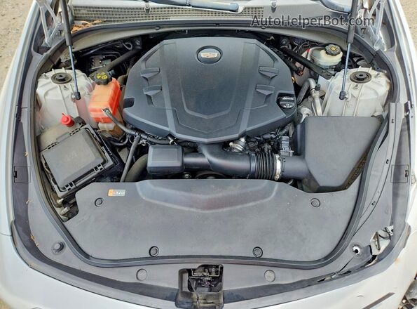 1G6AR5SS3G0160201 2016 CADILLAC CTS White Widok wnętrza z tyłu