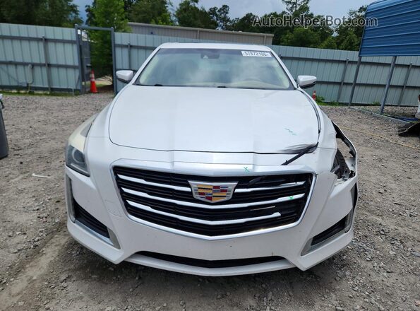 1G6AR5SS3G0160201 2016 CADILLAC CTS White Widok z przodu