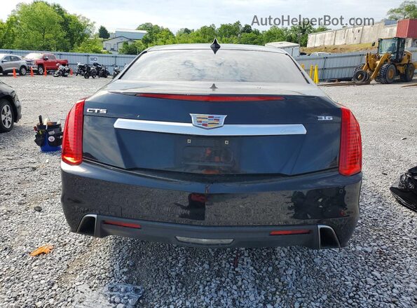 1G6AR5SS3K0133234 2019 CADILLAC CTS Black უკანა ხედი