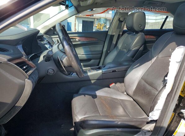 1G6AR5SS3K0133234 2019 CADILLAC CTS Black წინა სალონის ხედი