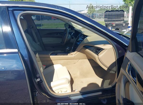 1G6AR5SS4G0121794 2016 CADILLAC CTS Black Widok wnętrza z przodu