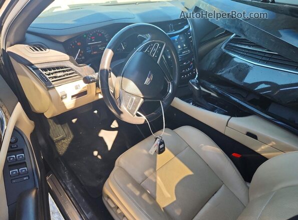 1G6AR5SS6K0142591 2019 CADILLAC CTS Black Widok deski rozdzielczej