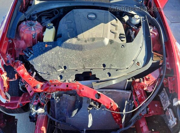 1G6AR5SS8H0214299 2017 CADILLAC CTS Red Vista interior trasera