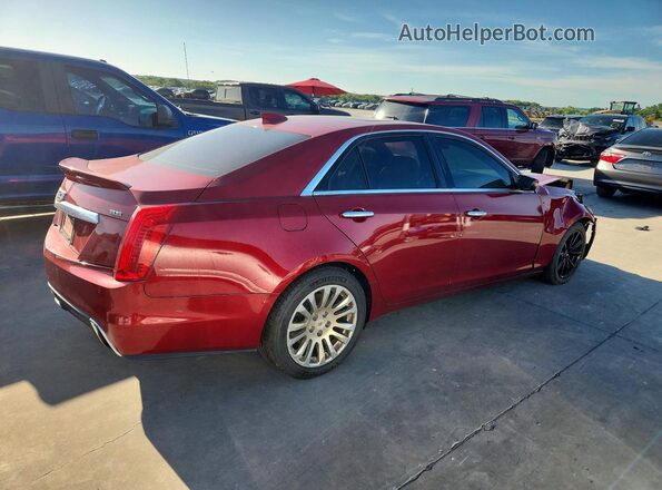 1G6AR5SS8H0214299 2017 CADILLAC CTS Red Trasero derecho