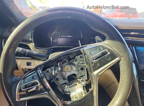 1G6AR5SS8H0214299 2017 CADILLAC CTS Red Vista del cuadro de instrumentos