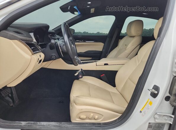 1G6AR5SSXJ0179562 2018 CADILLAC CTS White Vista interior delantera