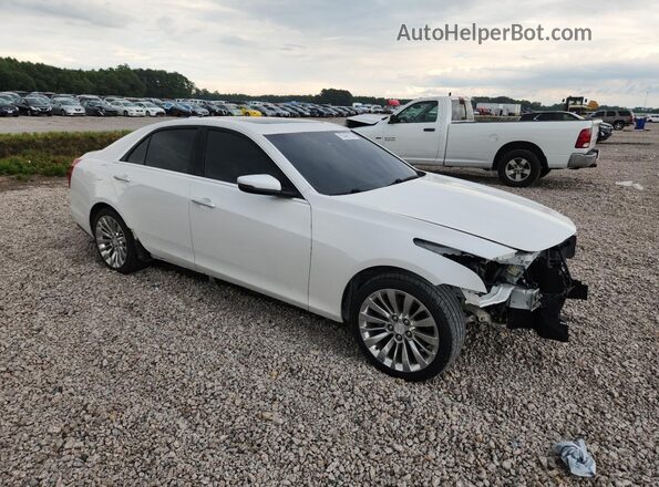 1G6AR5SSXJ0179562 2018 CADILLAC CTS White Delantero derecho