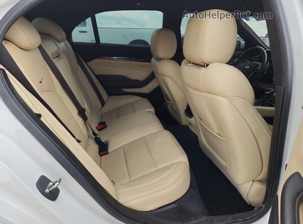1G6AR5SSXJ0179562 2018 CADILLAC CTS White Vista de los asientos traseros