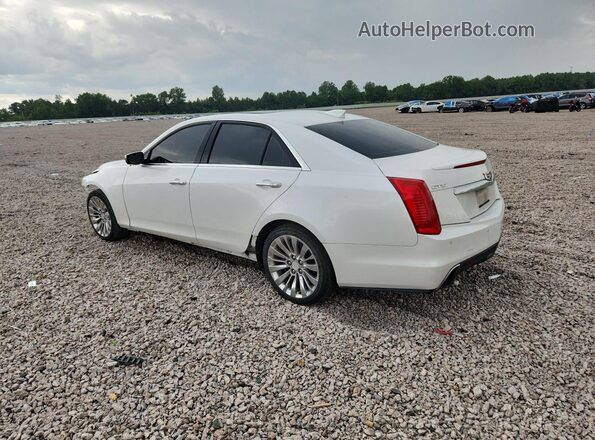 1G6AR5SSXJ0179562 2018 CADILLAC CTS White Trasero izquierdo