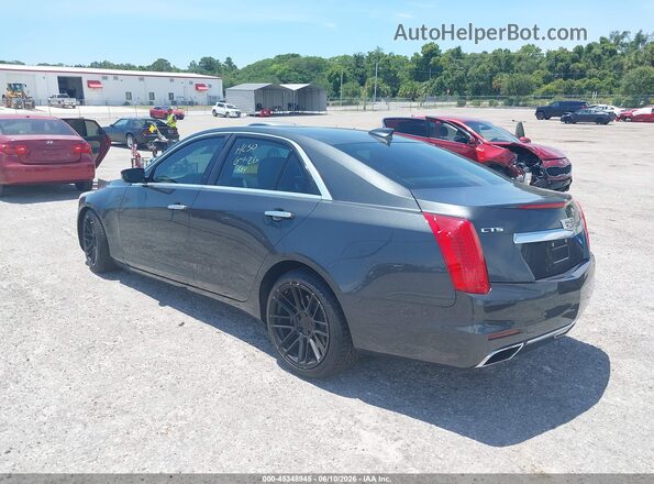 1G6AR5SX1G0107654 2016 CADILLAC CTS Gray Rear left