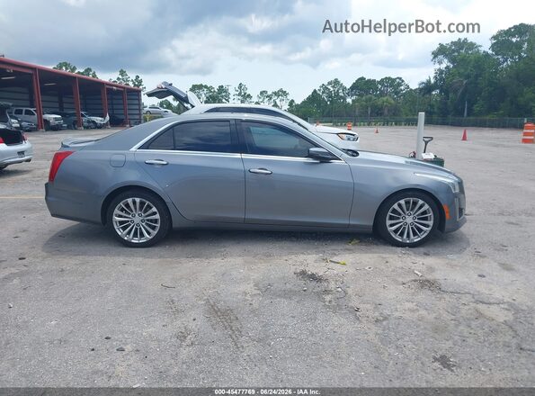 1G6AR5SX2K0135147 2019 CADILLAC CTS Gray უკანა სალონის ხედი