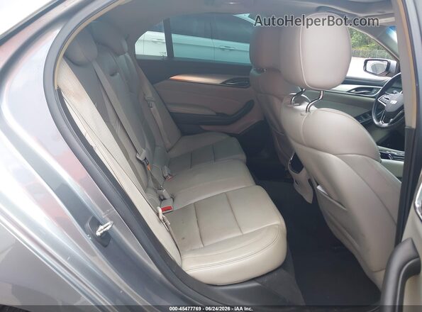 1G6AR5SX2K0135147 2019 CADILLAC CTS Gray VIN კოდის სტიკერის ხედი