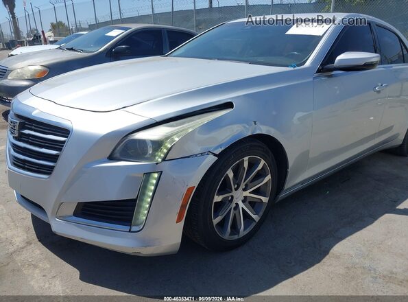 1G6AR5SX6G0170832 2016 CADILLAC CTS Silver წინა ხედი