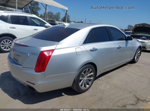 1G6AR5SX6G0170832 2016 CADILLAC CTS Silver უკანა მარჯვენა