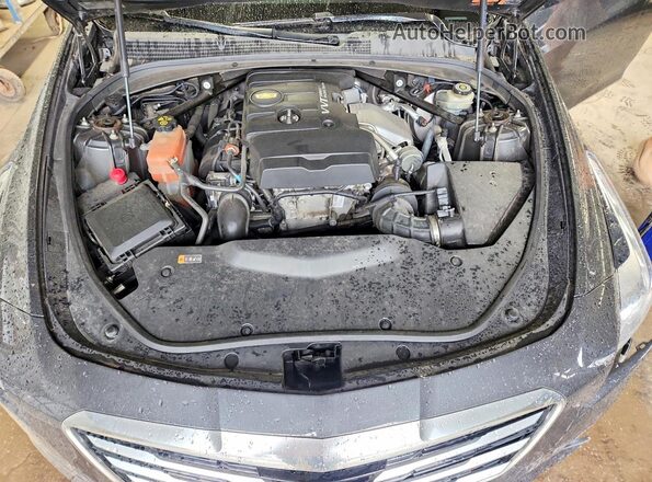 1G6AW5SX0G0109078 2016 CADILLAC CTS Серый Вид задней части салона