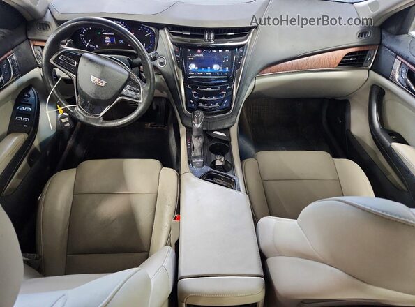 1G6AW5SX0G0109078 2016 CADILLAC CTS Серый Вид панели приборов