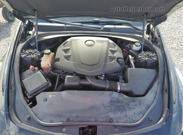 1G6AX5SS0K0119362 2019 CADILLAC CTS Black უკანა სალონის ხედი