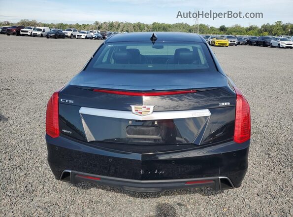 1G6AX5SS0K0119362 2019 CADILLAC CTS Black უკანა ხედი