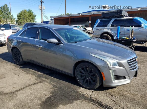 1G6AX5SS1J0138209 2018 CADILLAC CTS Gray Delantero derecho