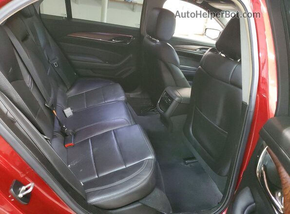 1G6AX5SS1J0151350 2018 CADILLAC CTS Red Widok tylnych siedzeń