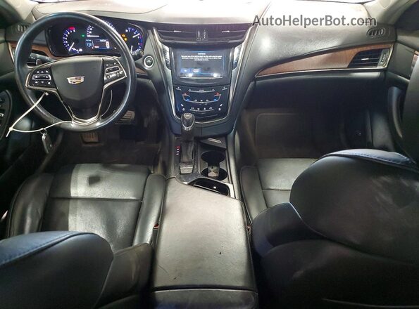1G6AX5SS2G0134467 2016 CADILLAC CTS Red Dashboard view