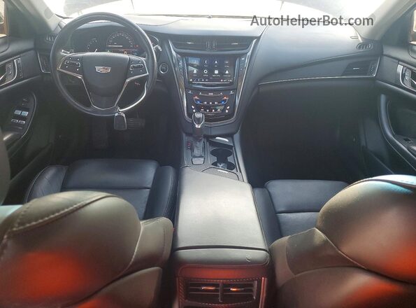 1G6AX5SS2K0145638 2019 CADILLAC CTS Burgundy Dashboard view