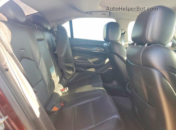 1G6AX5SS2K0145638 2019 CADILLAC CTS Burgundy Rear seats view