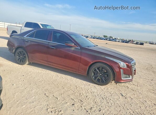1G6AX5SS2K0145638 2019 CADILLAC CTS Burgundy Front right